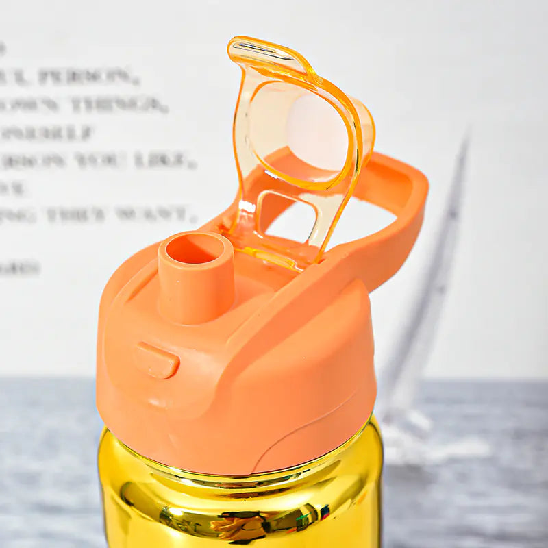 Gradient UV Electroplated Large Sports Water Bottle