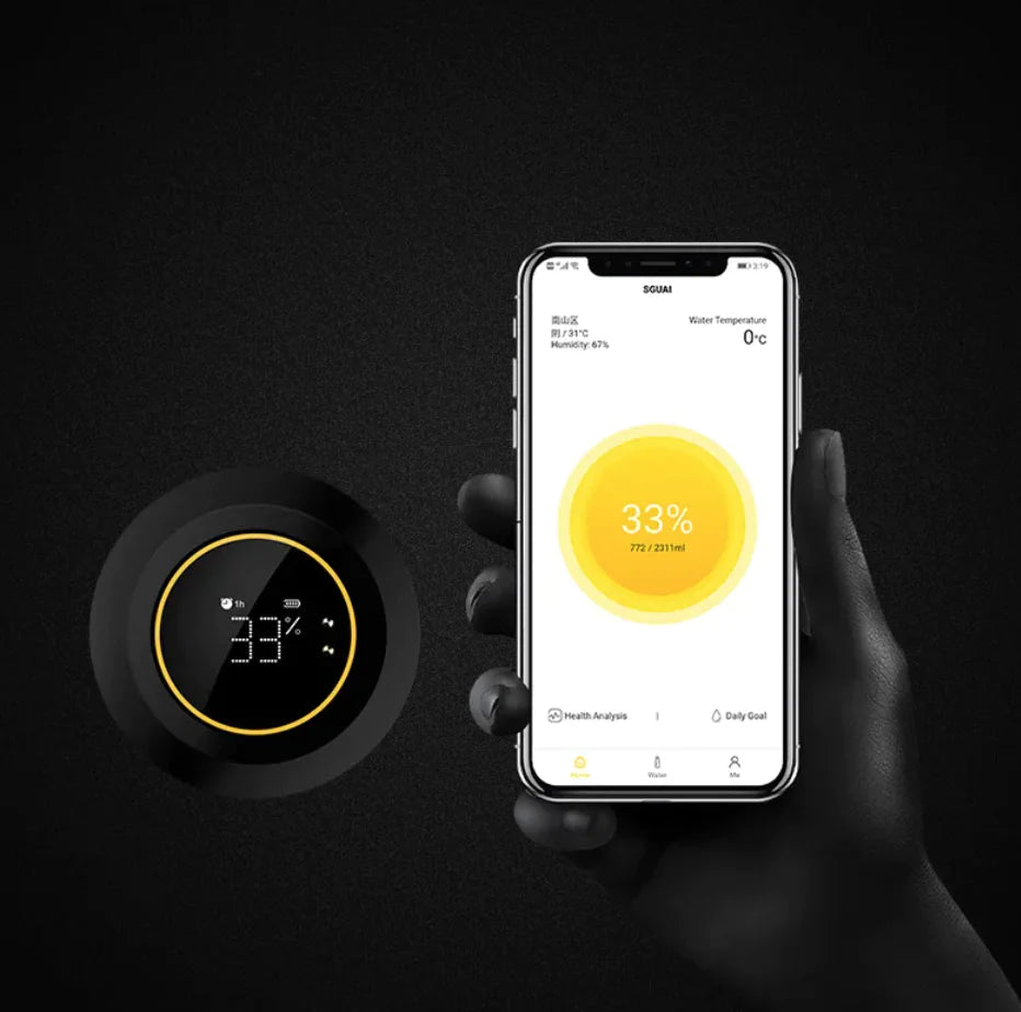 Smart Bluetooth Temperature Display Water Bottle
