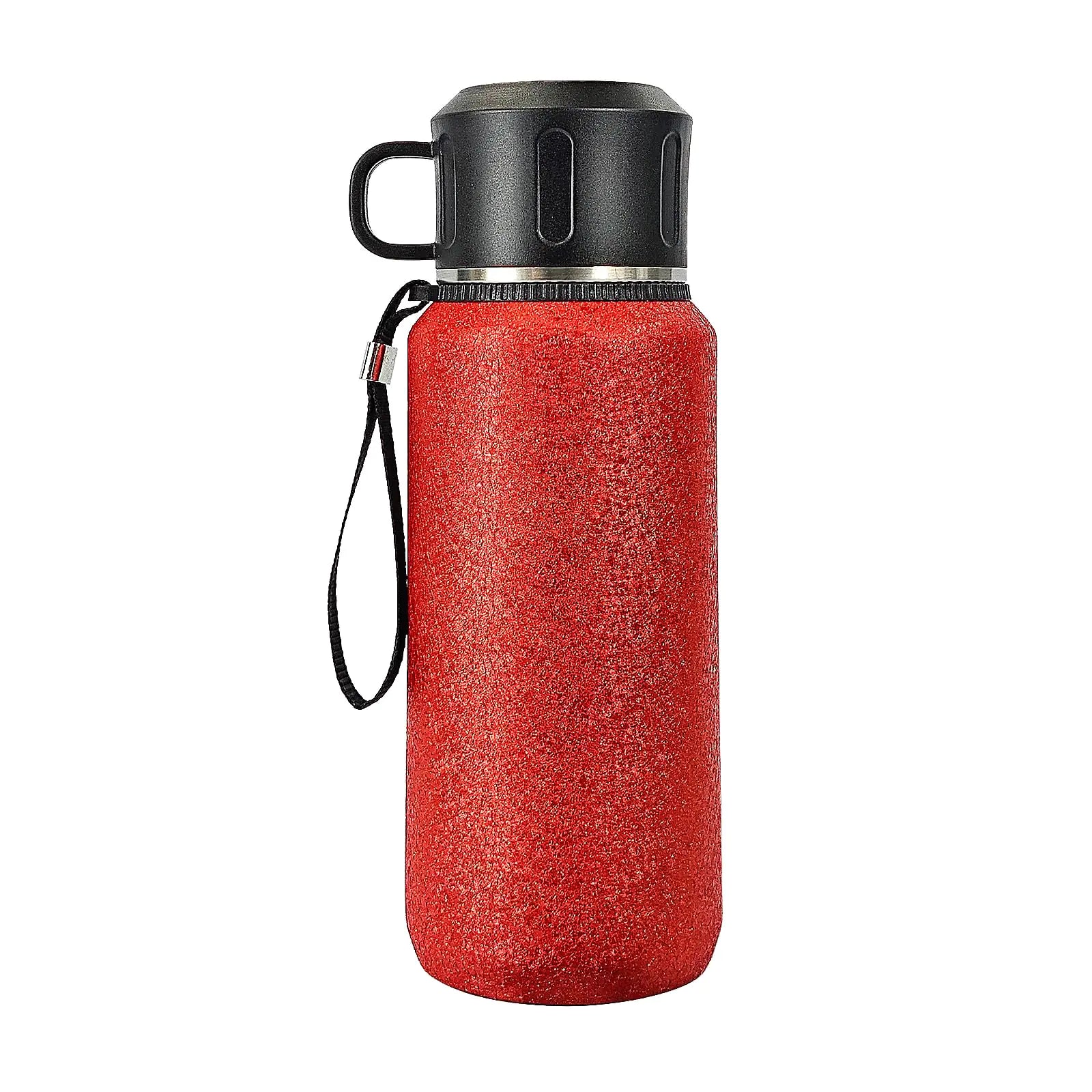 Insulated Stainless Steel Water Bottle 27oz/800ml Sports Water bottles with Double Walled and Vacuum Insulated Metal for Travel School and Gym (Red)