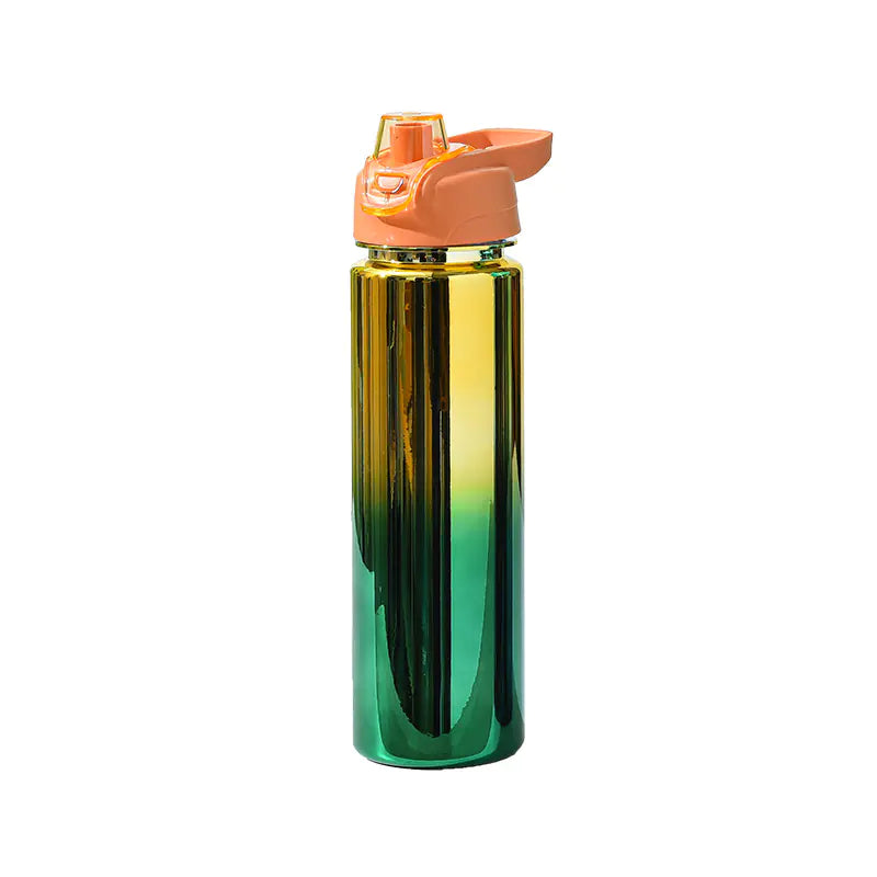 Gradient UV Electroplated Large Sports Water Bottle
